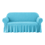 Ελαστικό Κάλυμμα Καναπέ Τριθέσιο (70% Βαμβάκι 30% Λύκρα) ΣΙΕΛ