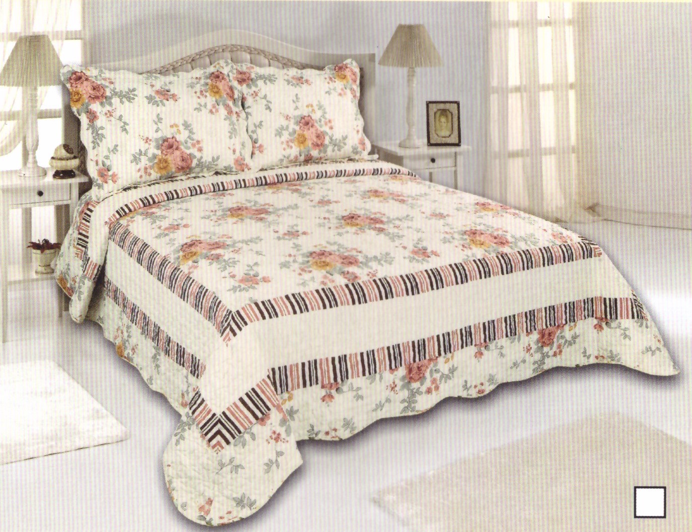 Σετ Κουβερλί Kelepoyri 3τμχ (220x240cm) - BCS-018