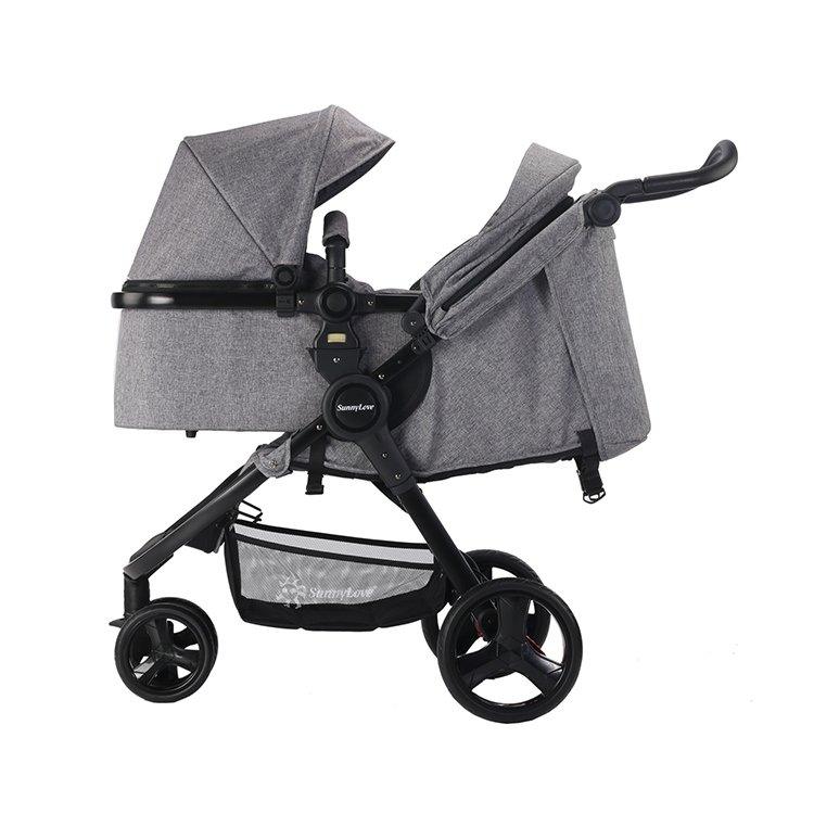 ΠΑΙΔΙΚΟ ΠΟΛΥΚΑΡΟΤΣΙ 3 σε 1 SUNNY LOVE ST601 ΓΚΡΙ - Image 7