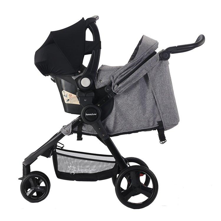 ΠΑΙΔΙΚΟ ΠΟΛΥΚΑΡΟΤΣΙ 3 σε 1 SUNNY LOVE ST601 ΓΚΡΙ - Image 8