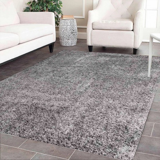 Χαλιά Shaggy PLP 170x220 ΓΚΡΙ ΑΝΟΙΧΤΟ - PLP170 - F1500LGR