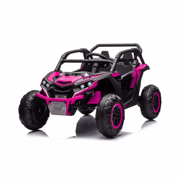 Παιδικό Ηλεκτρικό Όχημα BUGGY 24V με 4 Μοτέρ, Τηλεχειριστήριο & Μουσική – 2 Θέσεων - ΡΟΖ