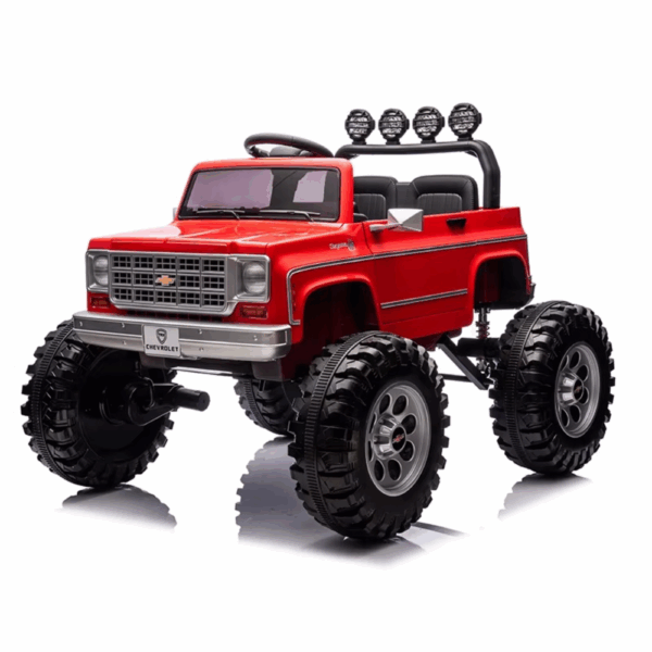 Παιδικό Ηλεκτροκίνητο Αυτοκίνητο Licensed Chevrolet Cheyenne Pickup 24V 7AH – Κόκκινο