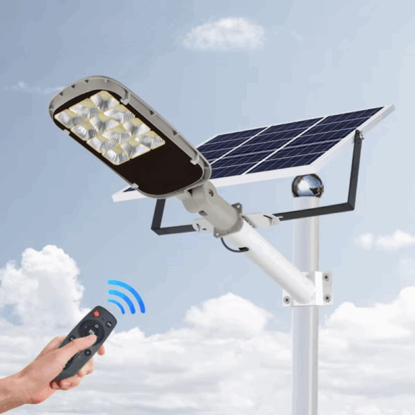 Eco Led Αδιάβροχος Ηλιακός Προβολέας 500W με Πάνελ IP65 – JHD-G