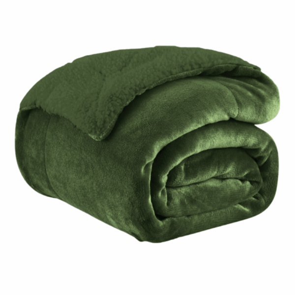 FLANNEL Sherpa Ultra Soft Υπέρδιπλο ΚΟΥΒΕΡΤΟΠΑΠΛΩΜΑ 3,1KG – 220×240 – ΚΥΠΑΡΙΣΣΙ