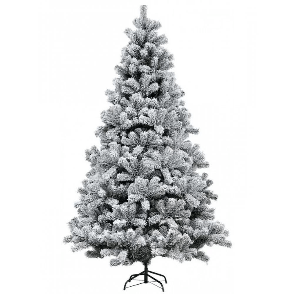 Χριστουγεννιάτικο Δέντρο Χιονισμένο με Μεταλλική Βάση NEW YORK – 270εκ.