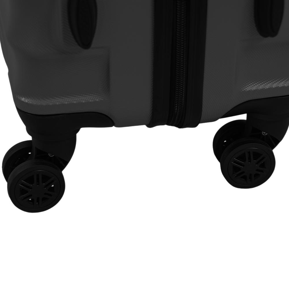 SHELL Σετ Βαλίτσες 3 Τεμαχίων 20″-24″-28″ – Σκληρές, Ελαφριές & Ανθεκτικές - ΓΚΡΙ ΣΚΟΥΡΟ - Image 4