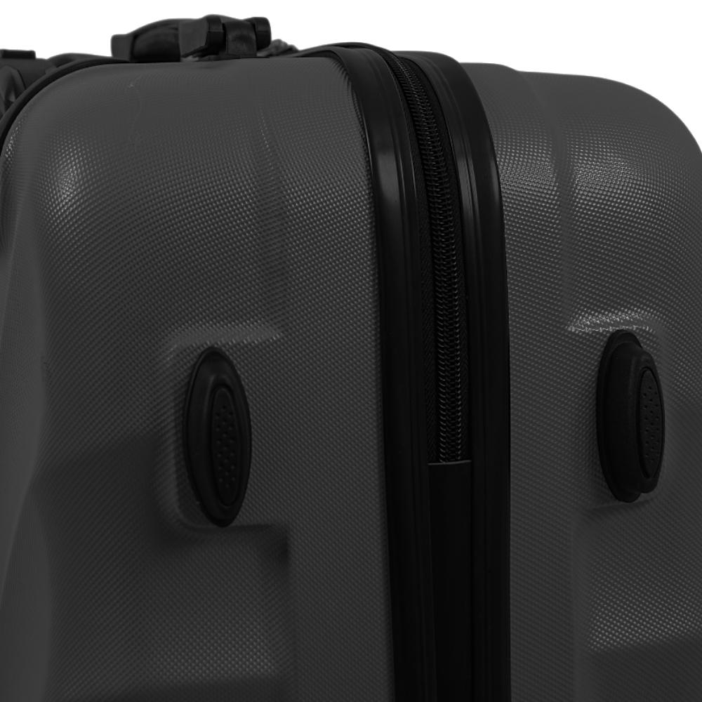 SHELL Σετ Βαλίτσες 3 Τεμαχίων 20″-24″-28″ – Σκληρές, Ελαφριές & Ανθεκτικές - ΓΚΡΙ ΣΚΟΥΡΟ - Image 5