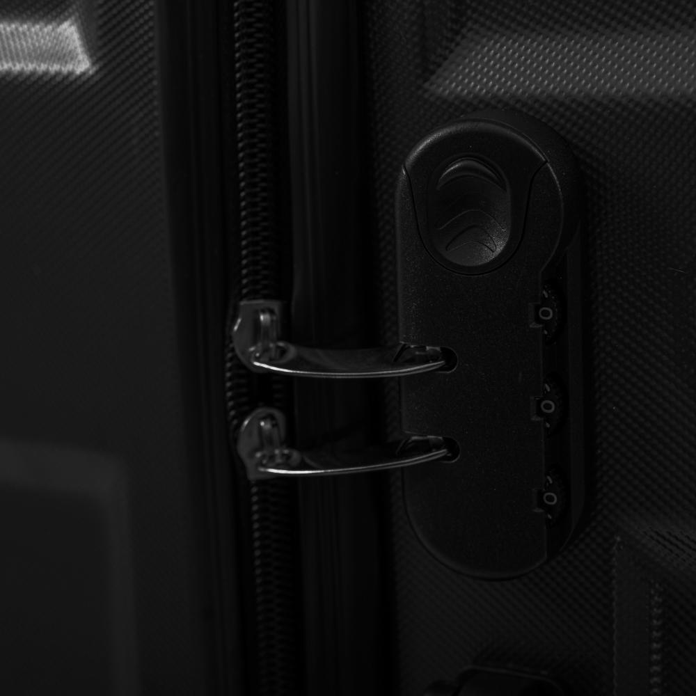 NEXUS Σετ Βαλίτσες 3 Τεμαχίων 20″-24″-28″ – Σκληρές, Ελαφριές & Ανθεκτικές - ΜΑΥΡΟ - Image 5