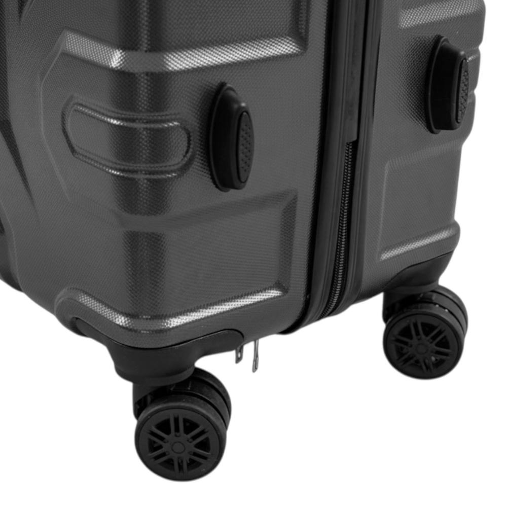 NEXUS Σετ Βαλίτσες 3 Τεμαχίων 20″-24″-28″ – Σκληρές, Ελαφριές & Ανθεκτικές - ΓΚΡΙ ΣΚΟΥΡΟ - Image 6