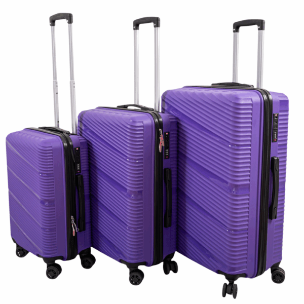 LINEA Σετ Βαλίτσες 3 Τεμαχίων 20″-24″-28″ – Σκληρές, Ελαφριές & Ανθεκτικές - ΜΩΒ