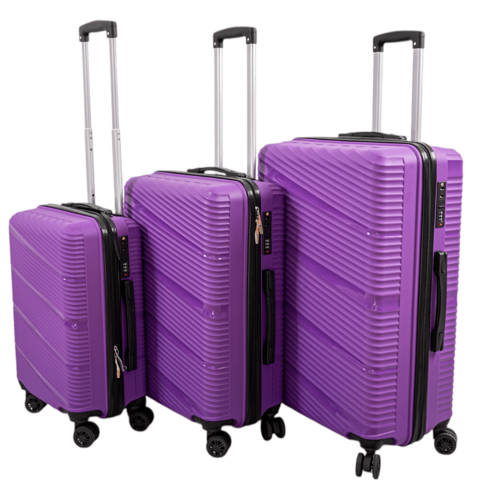 LINEA Σετ Βαλίτσες 3 Τεμαχίων 20″-24″-28″ – Σκληρές, Ελαφριές & Ανθεκτικές - ΜΩΒ