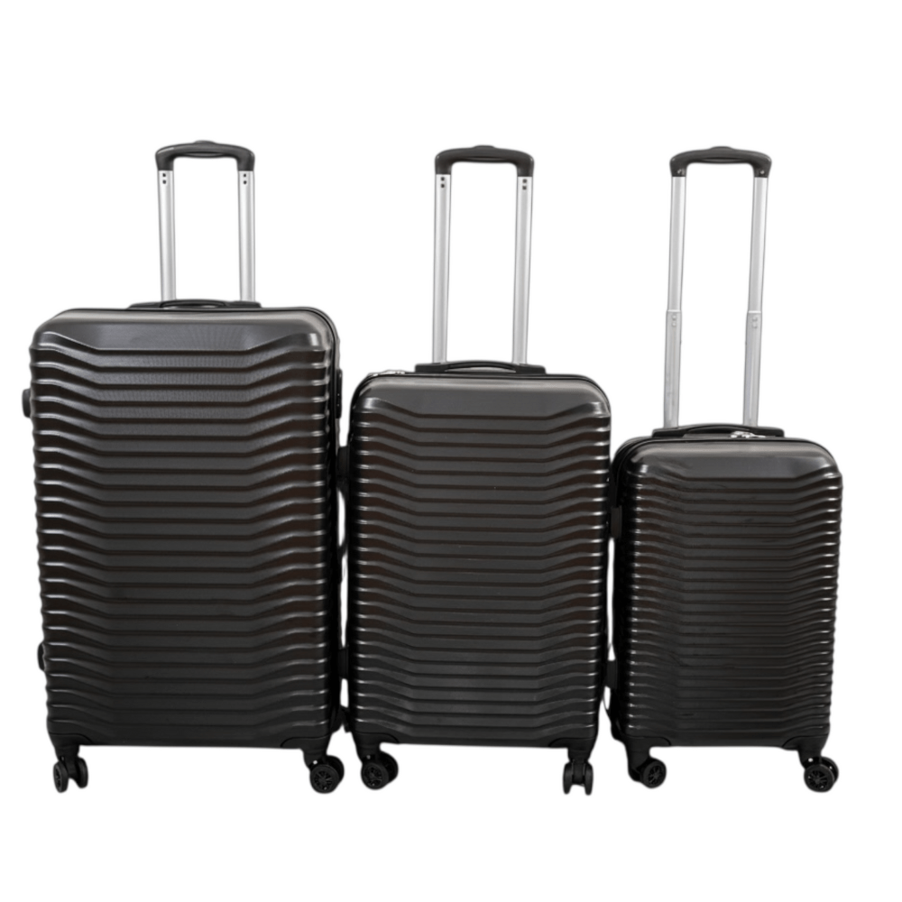 TITAN Σετ Βαλίτσες 3 Τεμαχίων 20″-24″-28″ – Σκληρές, Ελαφριές & Ανθεκτικές - ΜΑΥΡΟ - Image 2