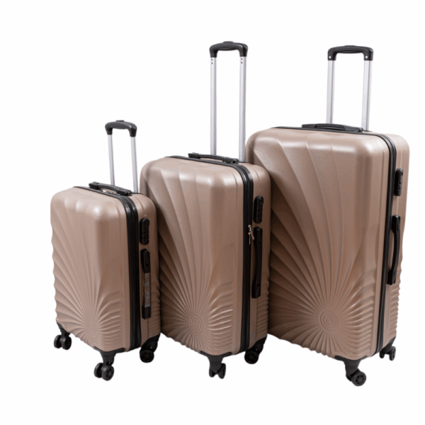 SHELL Σετ Βαλίτσες 3 Τεμαχίων 20″-24″-28″ – Σκληρές, Ελαφριές & Ανθεκτικές - ΣΑΜΠΑΝΙ