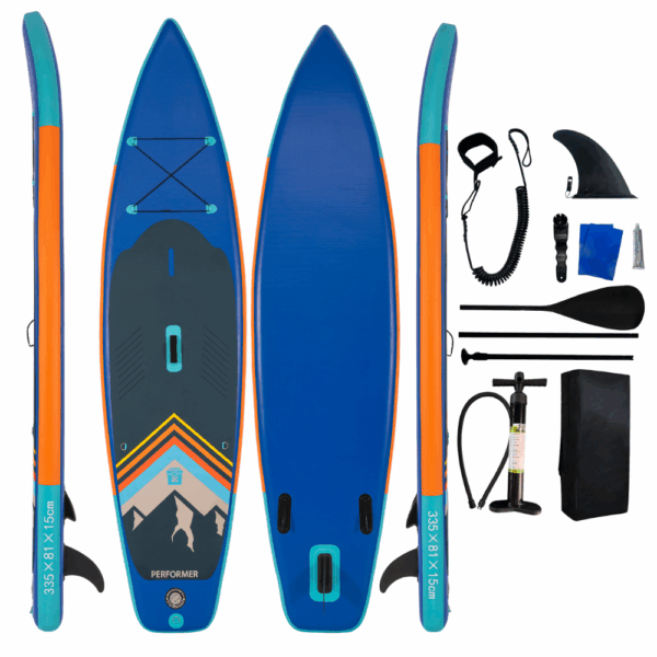 Φουσκωτή Σανίδα Sup Adventure 13,2' με κουπί , αξεσουάρ και σακίδιο μεταφοράς με μήκος 335cm