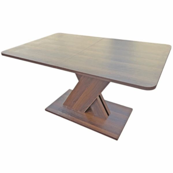 Επεκτεινόμενο Τραπέζι MDF - 180 x 85 x 75 cm - Καφέ Μαόνι