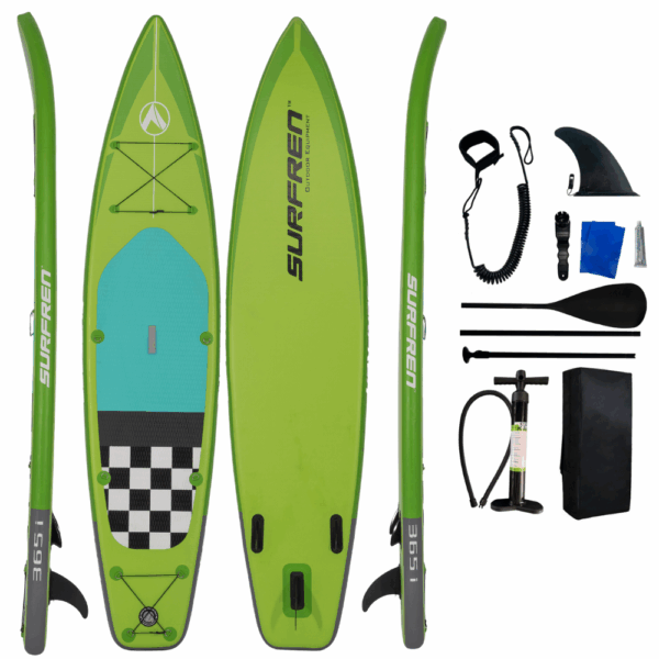 Φουσκωτή Σανίδα Sup Wave Rider 14,3′ με κουπί , αξεσουάρ και σακίδιο μεταφοράς με μήκος 365cm