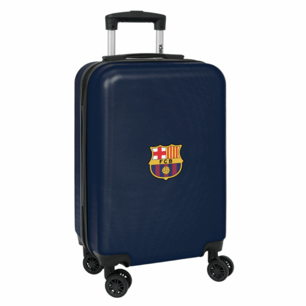 F.C. Barcelona Trolley Βαλίτσα Καμπίνας με Ρόδες 57cm – Μπλε/Μπορντό