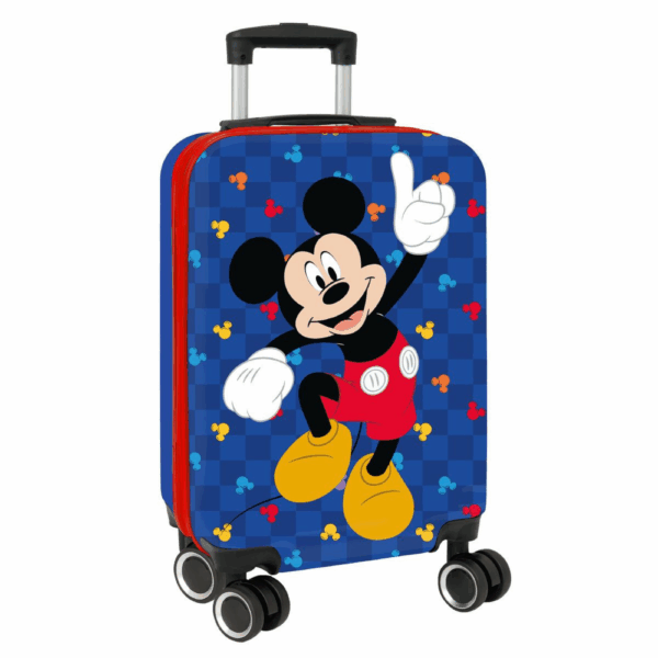 Mickey Mouse Trolley Βαλίτσα Καμπίνας 57cm με Ρόδες – ΜΠΛΕ GOOD DAY