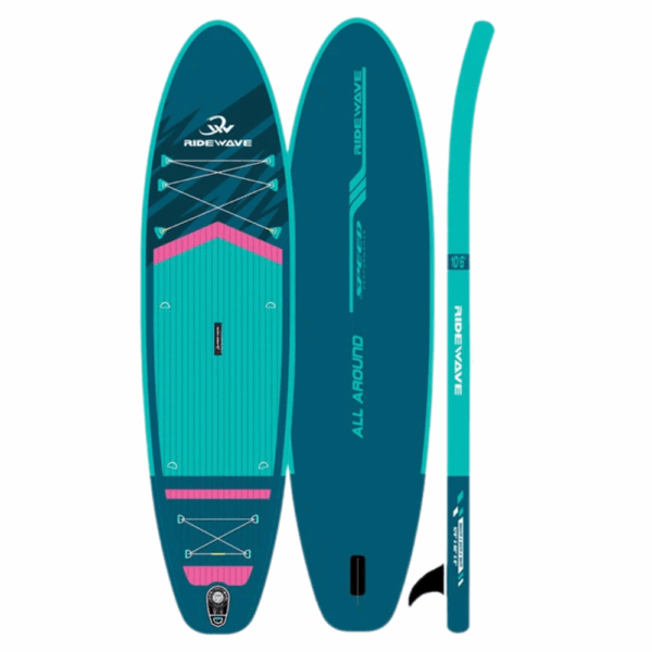 Φουσκωτή Σανίδα Sup Ridewave AeroFlow 10,6′ με κουπί , αξεσουάρ και σακίδιο μεταφοράς με μήκος 320cm – WaveFlow