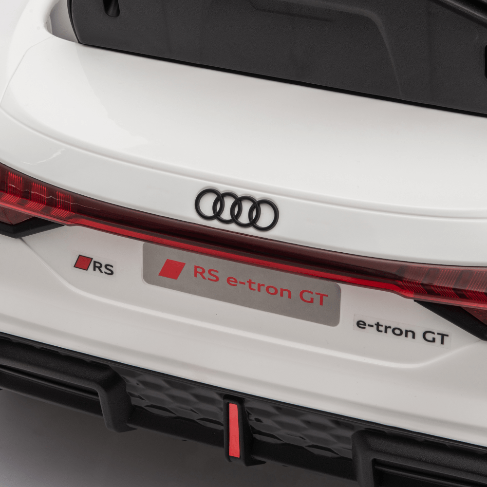 Licensed Audi RS e-tron GT Ηλεκτρικό Παιδικό Αυτοκίνητο 12V – ΛΕΥΚΟ - Image 13