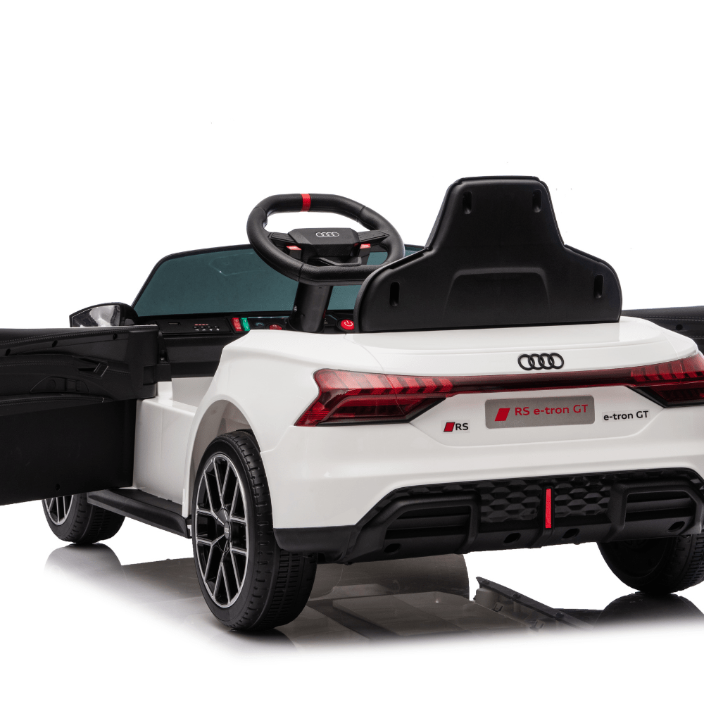 Licensed Audi RS e-tron GT Ηλεκτρικό Παιδικό Αυτοκίνητο 12V – ΛΕΥΚΟ - Image 6