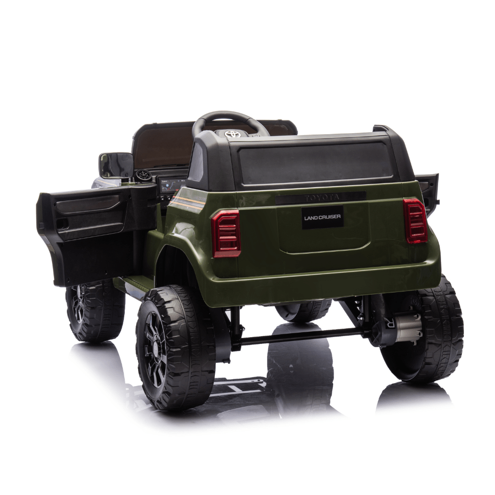 Licensed TOYOTA LAND CRUISER Ηλεκτρικό Παιδικό Jeep 4x4 – ARMY - Image 12