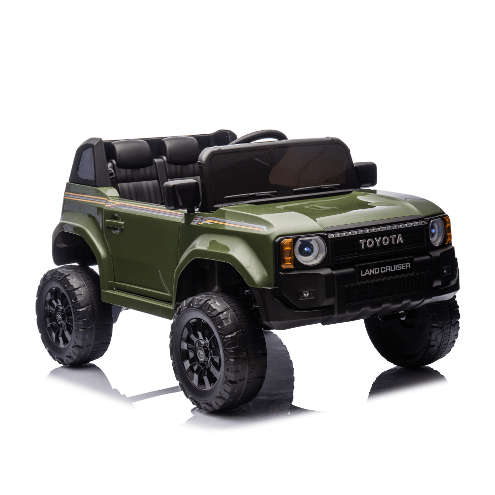 Licensed TOYOTA LAND CRUISER Ηλεκτρικό Παιδικό Jeep 4x4 – ARMY - Image 13