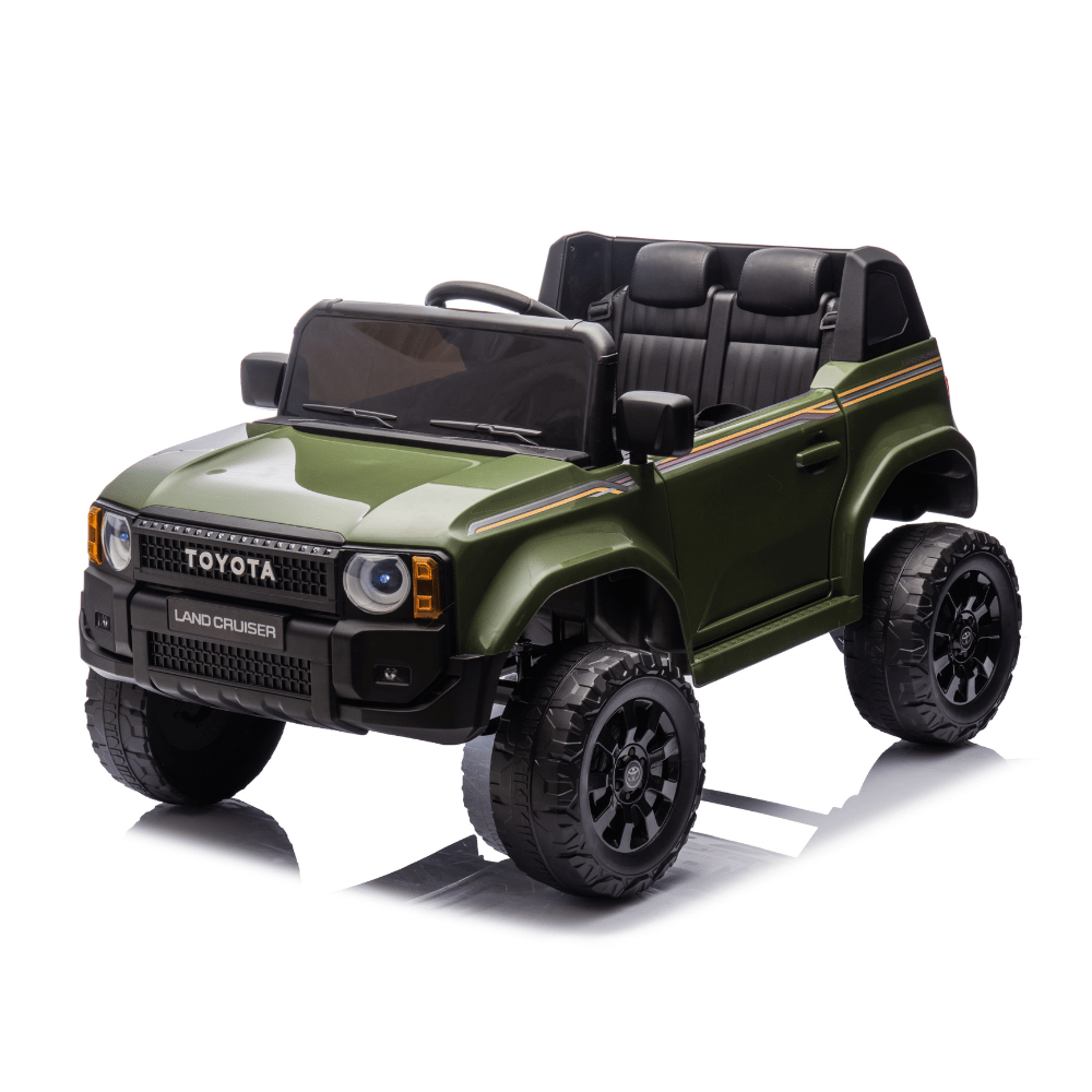 Licensed TOYOTA LAND CRUISER Ηλεκτρικό Παιδικό Jeep 4x4 – ARMY - Image 14