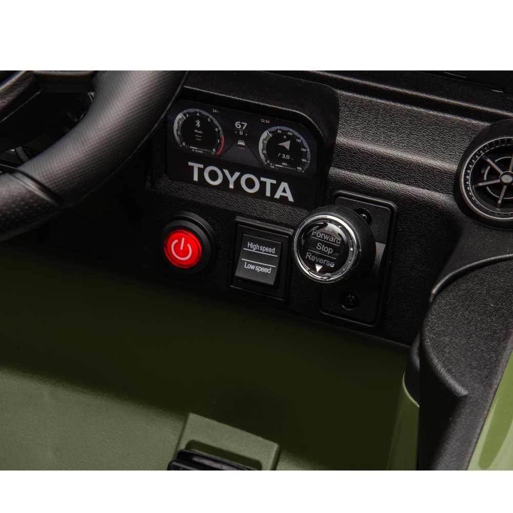 Licensed TOYOTA LAND CRUISER Ηλεκτρικό Παιδικό Jeep 4x4 – ARMY - Image 19