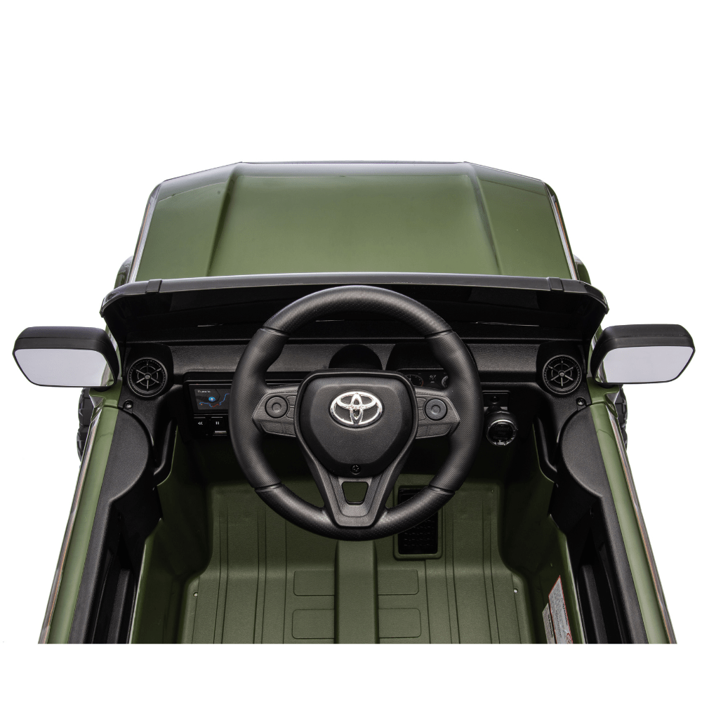 Licensed TOYOTA LAND CRUISER Ηλεκτρικό Παιδικό Jeep 4x4 – ARMY - Image 21