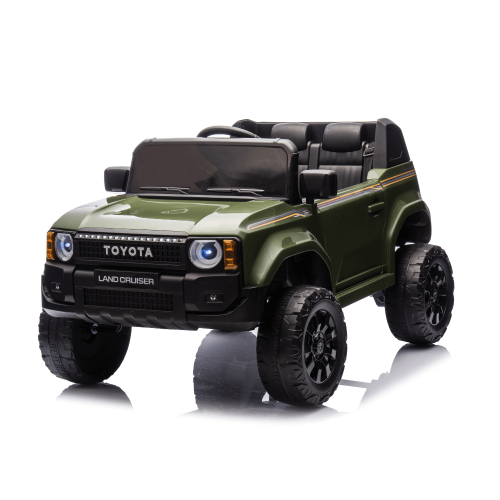 Licensed TOYOTA LAND CRUISER Ηλεκτρικό Παιδικό Jeep 4x4 – ARMY - Image 3