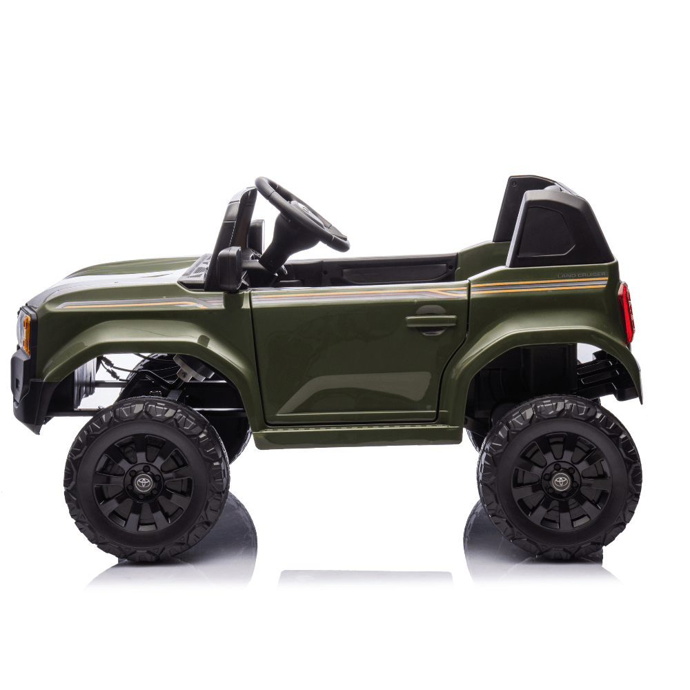 Licensed TOYOTA LAND CRUISER Ηλεκτρικό Παιδικό Jeep 4x4 – ARMY - Image 4
