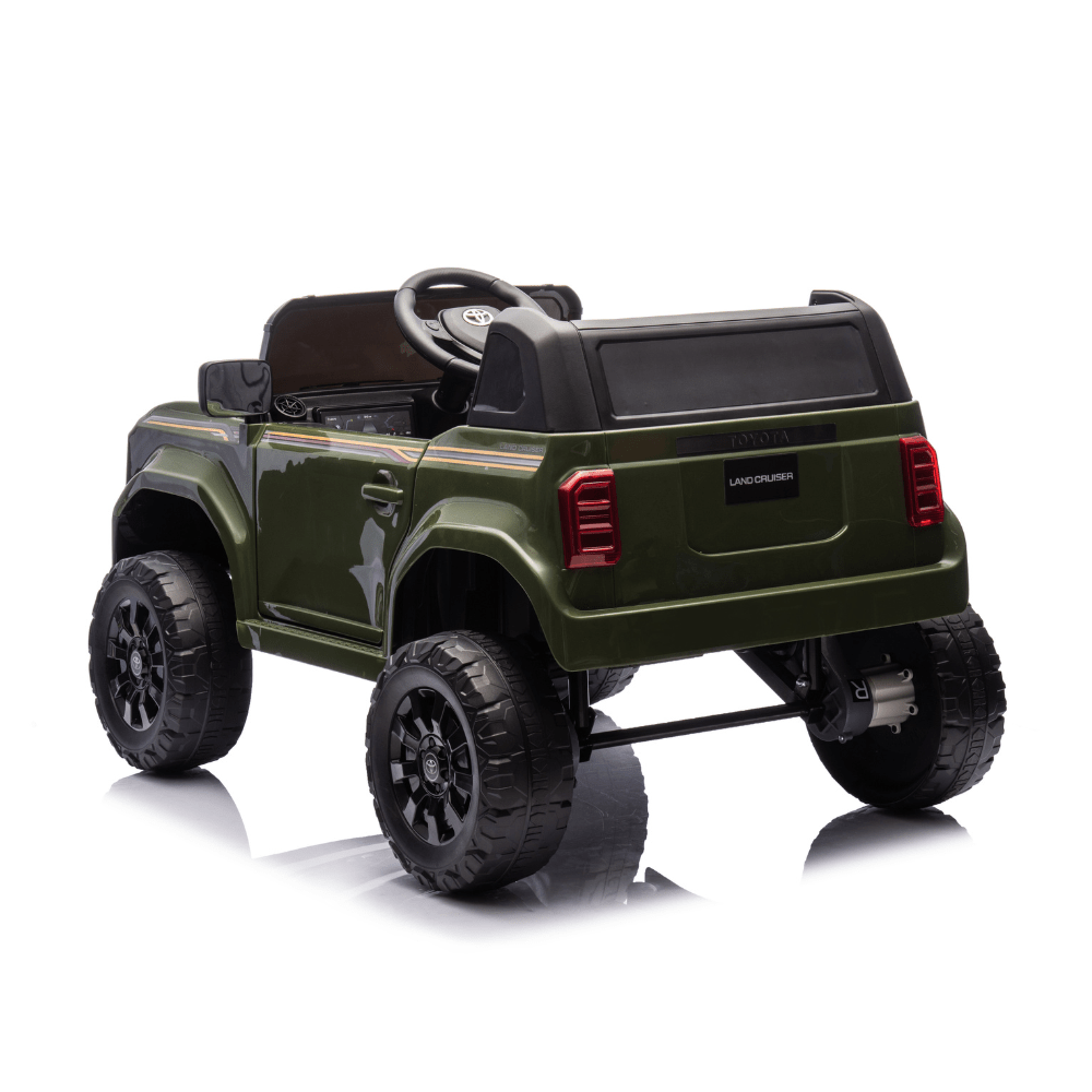 Licensed TOYOTA LAND CRUISER Ηλεκτρικό Παιδικό Jeep 4x4 – ARMY - Image 6
