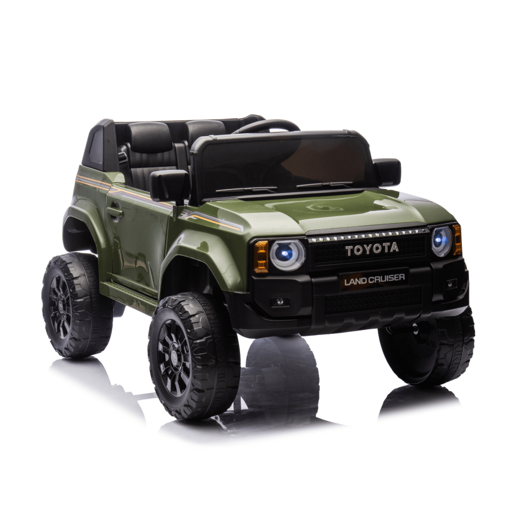 Licensed TOYOTA LAND CRUISER Ηλεκτρικό Παιδικό Jeep 4x4 – ARMY - Image 8