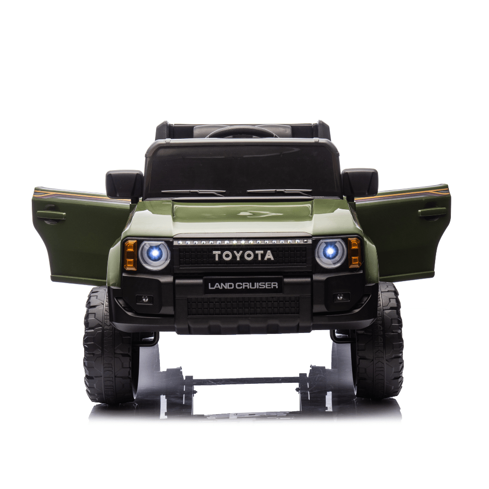 Licensed TOYOTA LAND CRUISER Ηλεκτρικό Παιδικό Jeep 4x4 – ARMY - Image 9