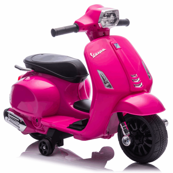 Licensed VESPA Ηλεκτρική Παιδική Μηχανή 6V – ΡΟΖ