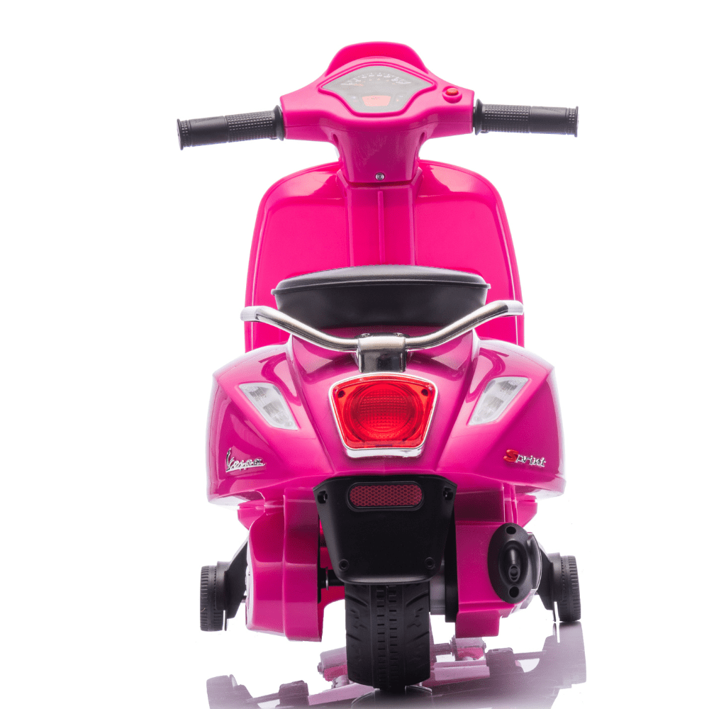 Licensed VESPA Ηλεκτρική Παιδική Μηχανή 6V – ΡΟΖ - Image 3