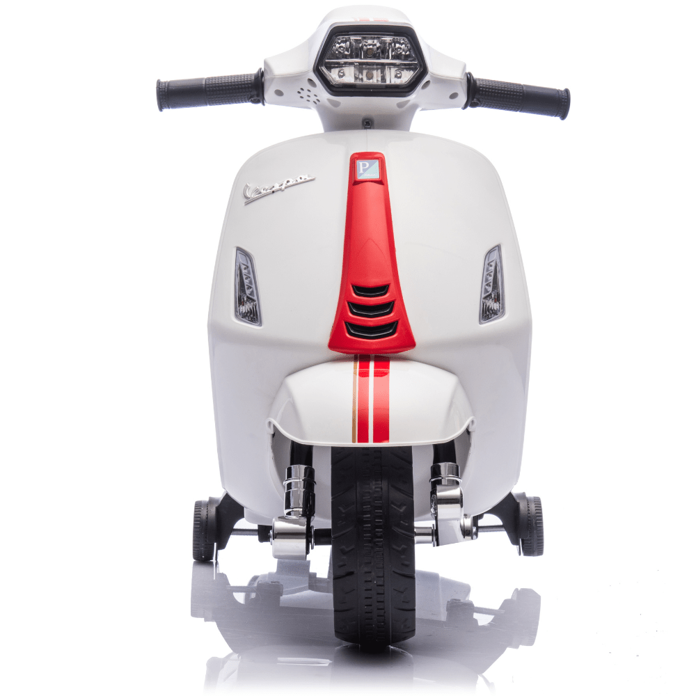 Licensed VESPA Ηλεκτρική Παιδική Μηχανή 6V – ΛΕΥΚΟ - Image 2