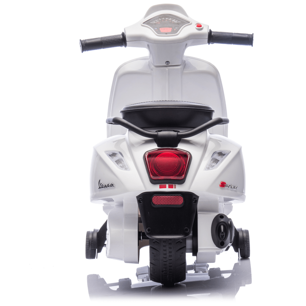 Licensed VESPA Ηλεκτρική Παιδική Μηχανή 6V – ΛΕΥΚΟ - Image 3