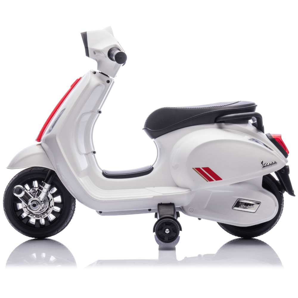 Licensed VESPA Ηλεκτρική Παιδική Μηχανή 6V – ΛΕΥΚΟ - Image 5