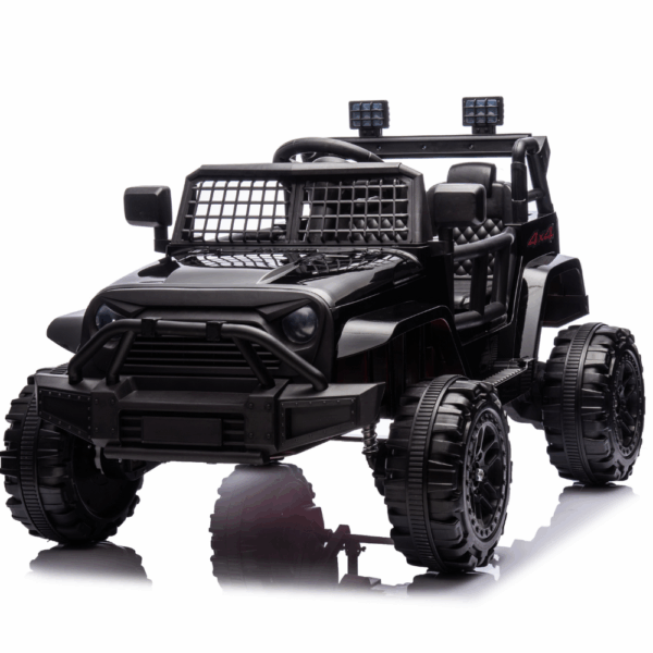 Ηλεκτρικό Παιδικό Jeep 6V ΤΥΠΟΥ Off-Road - ΜΑΥΡΟ