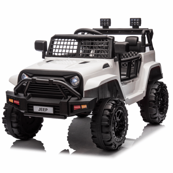 Ηλεκτρικό Παιδικό Jeep 6V ΤΥΠΟΥ Off-Road - ΛΕΥΚΟ