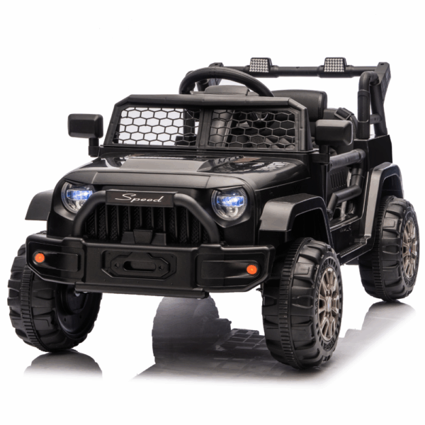 Ηλεκτρικό Παιδικό Jeep 12V ΤΥΠΟΥ Off-Road - ΜΑΥΡΟ
