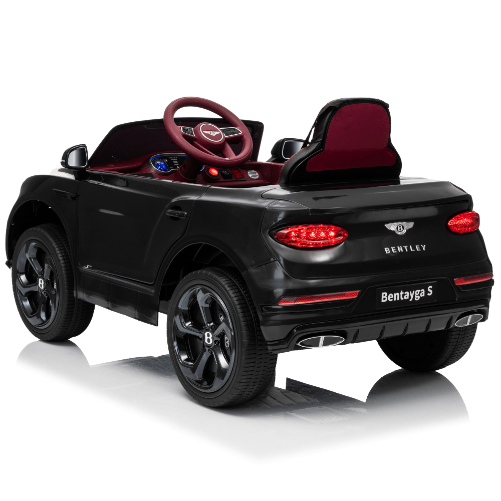 Licensed Bentley Bentayga Ηλεκτρικό Παιδικό Αυτοκίνητο 12V – ΜΑΥΡΟ - Image 3