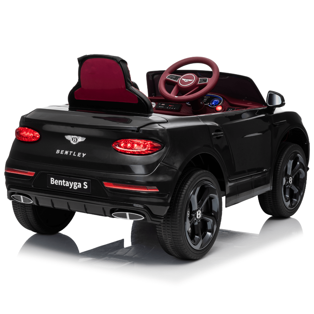 Licensed Bentley Bentayga Ηλεκτρικό Παιδικό Αυτοκίνητο 12V – ΜΑΥΡΟ - Image 6