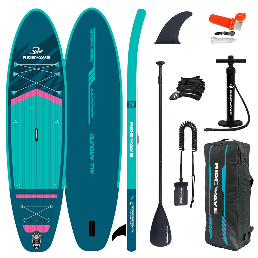 Φουσκωτή Σανίδα Sup Ridewave AeroFlow 10,6′ με κουπί , αξεσουάρ και σακίδιο μεταφοράς με μήκος 320cm – WaveFlow - Image 22