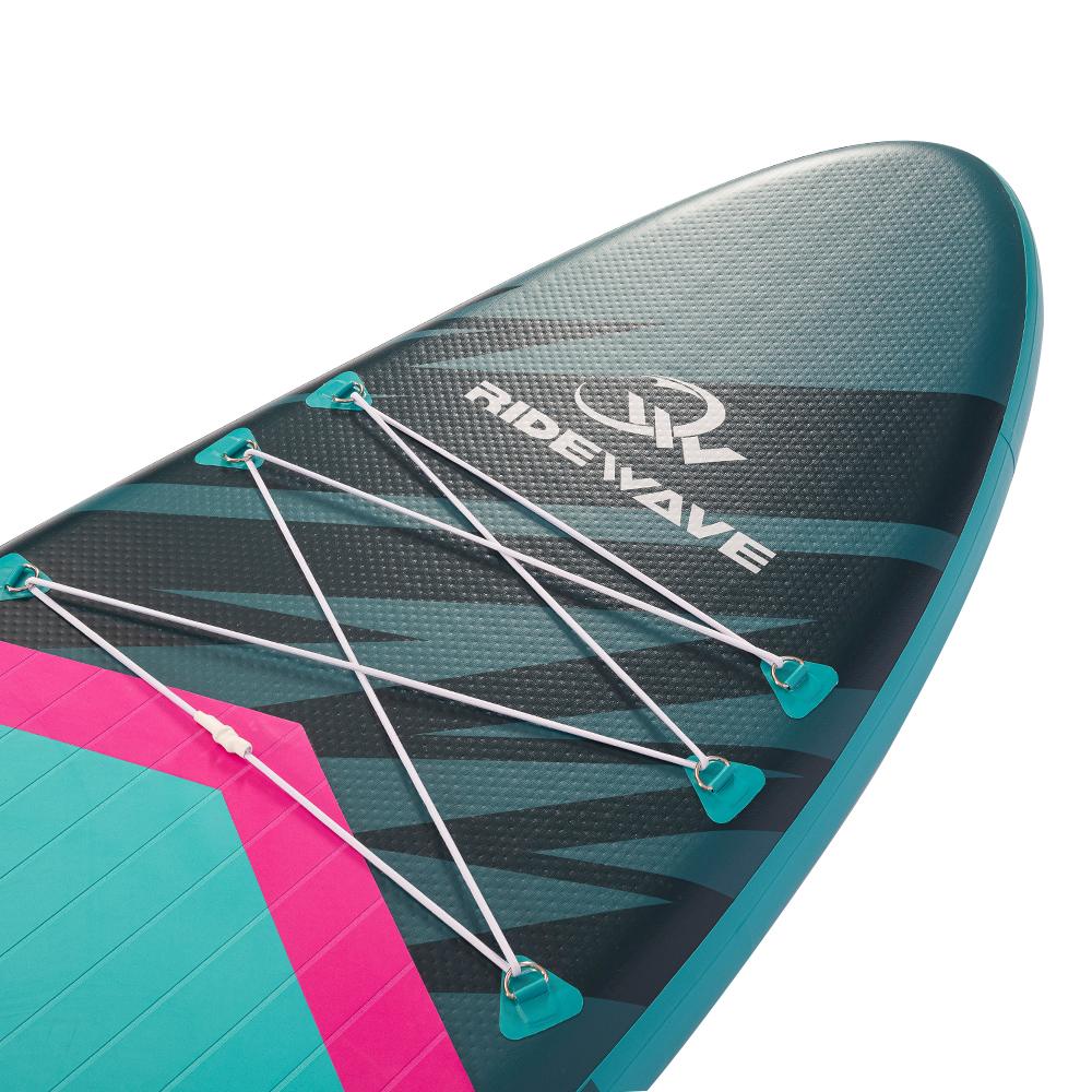 Φουσκωτή Σανίδα Sup Ridewave AeroFlow 10,6′ με κουπί , αξεσουάρ και σακίδιο μεταφοράς με μήκος 320cm – WaveFlow - Image 10