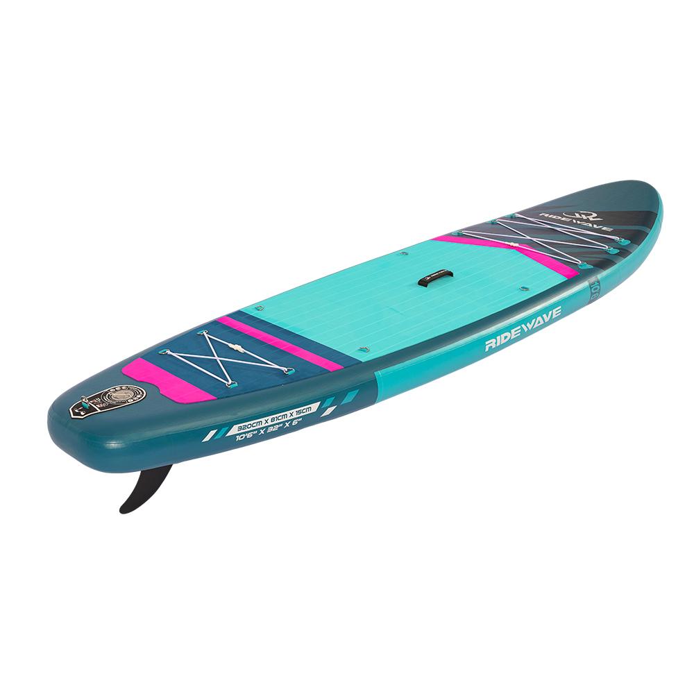 Φουσκωτή Σανίδα Sup Ridewave AeroFlow 10,6′ με κουπί , αξεσουάρ και σακίδιο μεταφοράς με μήκος 320cm – WaveFlow - Image 18