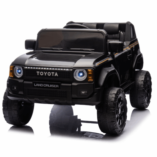 Licensed TOYOTA LAND CRUISER Ηλεκτρικό Παιδικό Jeep 4x4 – ΜΑΥΡΟ